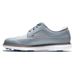 FOOTJOY FJ TRADITIONS 57912 GOLF SHOES – WING TIP GREY -CLUBS Sales Shop 2022 FJ Traditions 57912 02 600x600 1