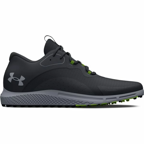 UNDER ARMOUR 2023 UA CHARGED DRAW 2 SL GOLF SHOES – BLACK 3 UNDER ARMOUR 2023 UA CHARGED DRAW 2 SL GOLF SHOES – BLACK