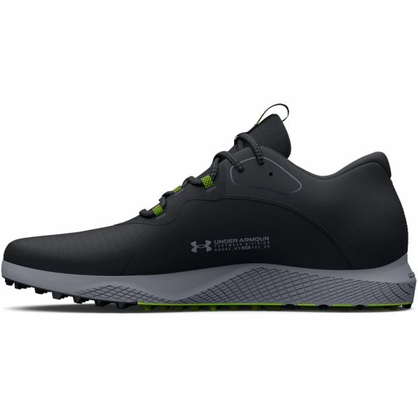 UNDER ARMOUR 2023 UA CHARGED DRAW 2 SL GOLF SHOES – BLACK 6 UNDER ARMOUR 2023 UA CHARGED DRAW 2 SL GOLF SHOES – BLACK - Image 4