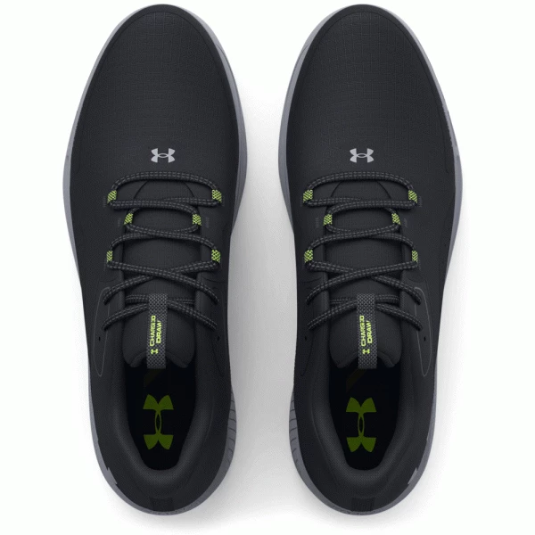 UNDER ARMOUR 2023 UA CHARGED DRAW 2 SL GOLF SHOES – BLACK 4 UNDER ARMOUR 2023 UA CHARGED DRAW 2 SL GOLF SHOES – BLACK - Image 2