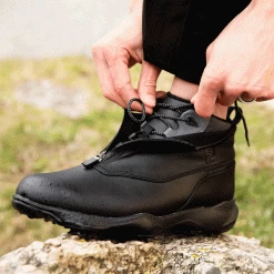 FOOTJOY STORMWALKER ZIPPED 56727 GOLF BOOT – BLACK -CLUBS Sales Shop 567271 600x600 1