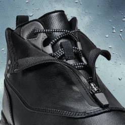 FOOTJOY STORMWALKER ZIPPED 56727 GOLF BOOT – BLACK -CLUBS Sales Shop 567272 600x600 1