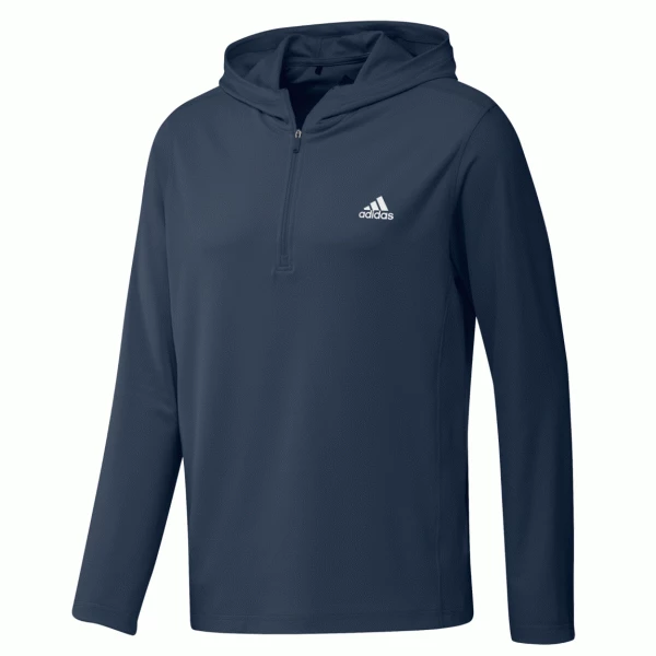 ADIDAS PRIMEGREEN NOVELTY GOLF HOODIE – NAVY 4 ADIDAS PRIMEGREEN NOVELTY GOLF HOODIE – NAVY - Image 2