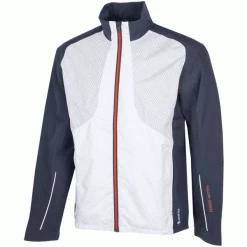GALVIN GREEN ALBERT GORE-TEX WATERPROOF GOLF JACKET – WHITE / NAVY / ORANGE