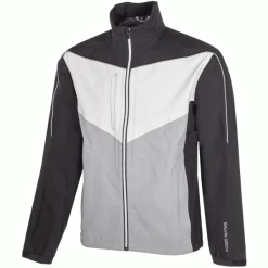 GALVIN GREEN ARMSTRONG PACLITE GOLF JACKET – BLACK / SHARKSKIN / COOL GREY