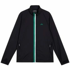J.LINDEBERG ASH LIGHT PACKABLE JACKET – BLACK