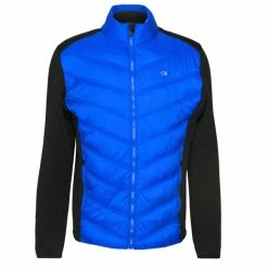 CALVIN KLEIN FRONTERA HYBRID GOLF JACKET – ROYAL