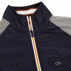 CALVIN KLEIN GRAVITY 1/4 ZIP GOLF PULLOVER – GREY -CLUBS Sales Shop CKGRAVG3 600x600 1