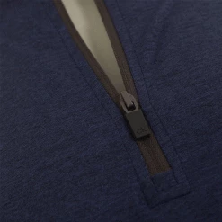 CALVIN KLEIN NEWPORT 1/2 ZIP GOLF PULLOVER – NAVY MARL -CLUBS Sales Shop CKNEWN 600x600 1