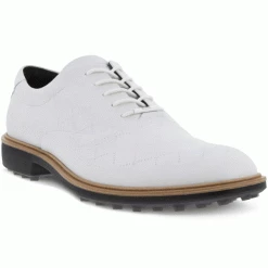 ECCO CLASSIC HYBRID GOLF SHOES – WHITE -CLUBS Sales Shop CLASSIC WHITE2 600x600 1