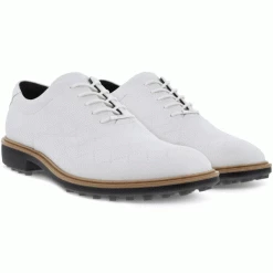 ECCO CLASSIC HYBRID GOLF SHOES – WHITE -CLUBS Sales Shop CLASSIC WHITE3 600x600 1