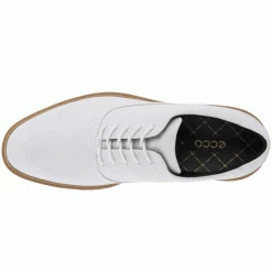 ECCO CLASSIC HYBRID GOLF SHOES – WHITE -CLUBS Sales Shop CLASSIC WHITE4 600x600 1