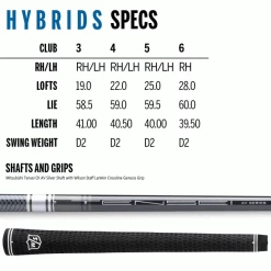 WILSON D9 HYBRID 17 WILSON D9 HYBRID -CLUBS Sales Shop D9H10 600x600 1