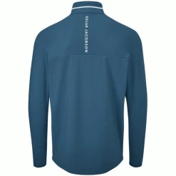 OSCAR JACOBSON DARWIN 1/4 ZIP PULLOVER – TEAL -CLUBS Sales Shop DARWIN TEAL1 600x600 1