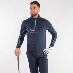 GALVIN GREEN DAXTON INSULA™ PULLOVER – NAVY / WHITE -CLUBS Sales Shop DAXTON S 1 G124231 600x600 1
