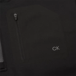 CALVIN KLEIN DELTA 1/2 ZIP GOLF PULLOVER – BLACK -CLUBS Sales Shop DELTA BLACK3 600x600 1