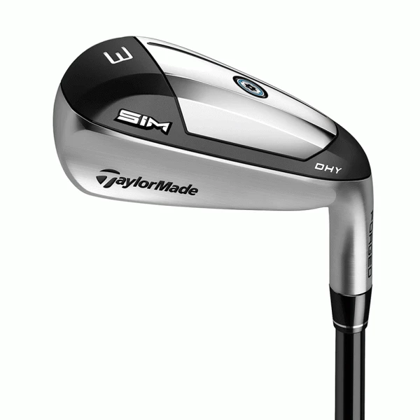 TAYLORMADE SIM DHY DRIVING HYBRID IRON / GRAPHITE SHAFT 3 TAYLORMADE SIM DHY DRIVING HYBRID IRON / GRAPHITE SHAFT