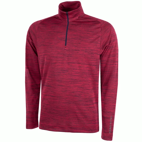 GALVIN GREEN DIXON LIGHT INSULA™ GOLF PULLOVER – BARBERRY 3 GALVIN GREEN DIXON LIGHT INSULA™ GOLF PULLOVER – BARBERRY