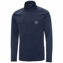 GALVIN GREEN DRAKE TOUR INSULA™ GOLF PULLOVER – NAVY