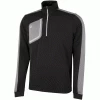 GALVIN GREEN DWIGHT INSULA™ GOLF PULLOVER – BLACK / SHARKSKIN / WHITE -CLUBS Sales Shop DWIGHT BLACK 600x600 1