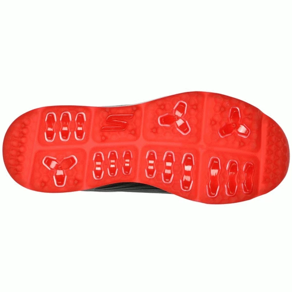 SKECHERS GO GOLF ELITE 5 GF GOLF SHOES – BLACK / RED 7 SKECHERS GO GOLF ELITE 5 GF GOLF SHOES – BLACK / RED - Image 5