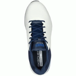 SKECHERS GO GOLF ELITE 5 GF GOLF SHOES – WHITE / NAVY -CLUBS Sales Shop ELITE5GF WHITENAVY3 600x600 1