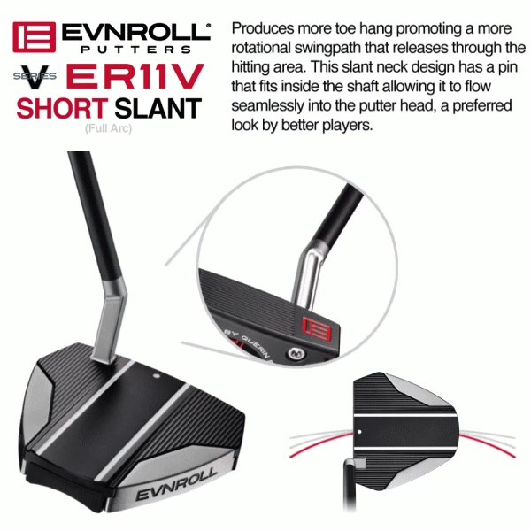 EVNROLL V SERIES ER11v SHORT SLANT NECK PUTTER 6 EVNROLL V SERIES ER11v SHORT SLANT NECK PUTTER - Image 4