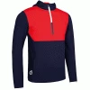 SUNDERLAND EVEREST PADDED GOLF HOODIE – NAVY / RED / WHITE -CLUBS Sales Shop EVEREST NAVYRED 600x600 1