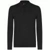 ISLAND GREEN SUPERSOFT FINE KNIT BUTTON NECK GOLF JUMPER – BLACK -CLUBS Sales Shop FINEKNIT BUTTON BLACK 600x600 1