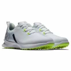 FOOTJOY 2023 FUEL SPORT 55453 GOLF SHOES – WHITE / NAVY / GREEN -CLUBS Sales Shop FJ FUEL SPORT W N G FRONTS 600x600 1