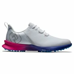 FOOTJOY 2023 FUEL SPORT 55455 GOLF SHOES – WHITE / PINK / BLUE