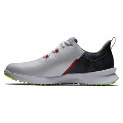 FOOTJOY FUEL 55452 GOLF SHOES – WHITE / NAVY / LIME -CLUBS Sales Shop FJ FUEL W N L SIDE LEFT 600x600 1
