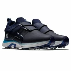 FOOTJOY 2023 HYPERFLEX BOA GOLF SHOES 55456 – NAVY -CLUBS Sales Shop FJ HYPERFLEX BOA BLACK FRONTS 600x600 1