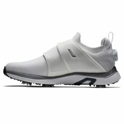 FOOTJOY 2023 HYPERFLEX BOA GOLF SHOES 51099 – WHITE -CLUBS Sales Shop FJ HYPERFLEX BOA WHITE LEFT SIDE 600x600 1