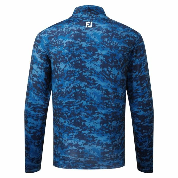 FOOTJOY CLOUD CAMO MIDLAYER – NAVY 4 FOOTJOY CLOUD CAMO MIDLAYER – NAVY - Image 2