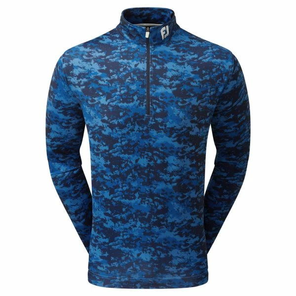 FOOTJOY CLOUD CAMO MIDLAYER – NAVY 3 FOOTJOY CLOUD CAMO MIDLAYER – NAVY