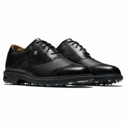 FOOTJOY 2023 PREMIER SERIES WILCOX GOLF SHOES 54326 – BLACK -CLUBS Sales Shop FJ PS WILCOX BLACK FRONTS 600x600 1