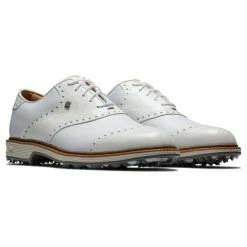 FOOTJOY 2023 PREMIER SERIES WILCOX GOLF SHOES 54322 – WHITE -CLUBS Sales Shop FJ PS WILCOX W G FRONTS 600x600 1