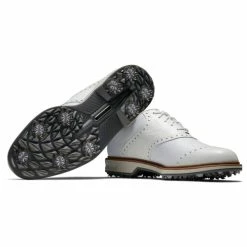 FOOTJOY 2023 PREMIER SERIES WILCOX GOLF SHOES 54322 – WHITE -CLUBS Sales Shop FJ PS WILCOX W G SIDE AND BOTTOM 600x600 1