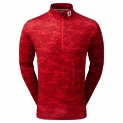 FOOTJOY CLOUD CAMO MIDLAYER – RED