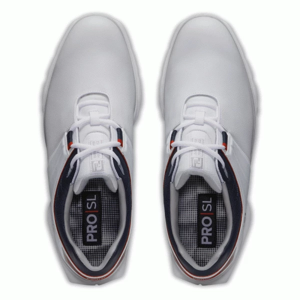 FOOTJOY PRO SL 53074 GOLF SHOES – WHITE / NAVY / RED 9 FOOTJOY PRO SL 53074 GOLF SHOES – WHITE / NAVY / RED - Image 7