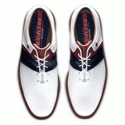 FOOTJOY PREMIERE SERIES PACKARD 53909 GOLF SHOES – WHITE / RED -CLUBS Sales Shop FJ 53909 06 600x600 1