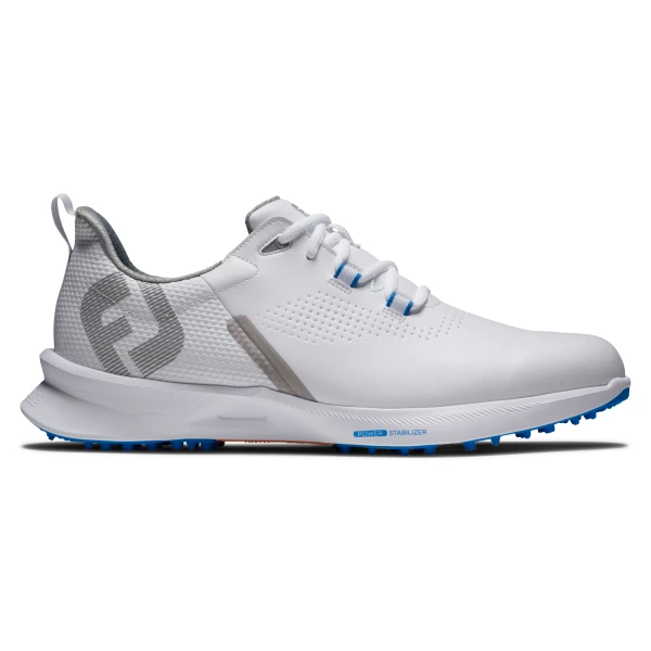 FOOTJOY FUEL 55440 GOLF SHOES – WHITE / GREY / BLUE 3 FOOTJOY FUEL 55440 GOLF SHOES – WHITE / GREY / BLUE