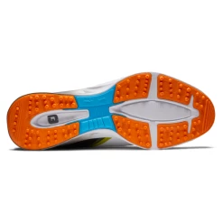 FOOTJOY FUEL 55443 GOLF SHOES – WHITE / BLACK / ORANGE -CLUBS Sales Shop FJ 55443 03 600x600 1