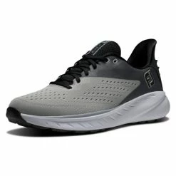 FOOTJOY FLEX XP GOLF SHOES – GREY / WHITE / BLACK -CLUBS Sales Shop FJ 56281 00 600x600 1