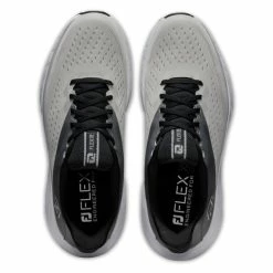 FOOTJOY FLEX XP GOLF SHOES – GREY / WHITE / BLACK -CLUBS Sales Shop FJ 56281 06 600x600 1