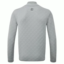 FOOTJOY DIAMOND JACQUARD CHILL-OUT GOLF PULLOVER – GREY / CHARCOAL -CLUBS Sales Shop FJ 88453 04 600x600 1