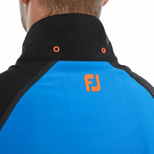 FOOTJOY HYDROTOUR WATERPROOF GOLF RAIN JACKET – SAPPHIRE / BLACK / ORANGE 7 FOOTJOY HYDROTOUR WATERPROOF GOLF RAIN JACKET – SAPPHIRE / BLACK / ORANGE - Image 5
