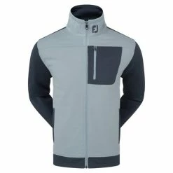 FOOTJOY THERMOSERIES HYBRID GOLF JACKET – CHARCOAL / GREY