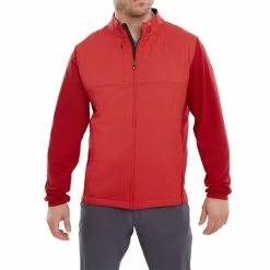 FOOTJOY FJ HYBRID JACKET – TONAL RED -CLUBS Sales Shop FJ 88823 02 600x600 1